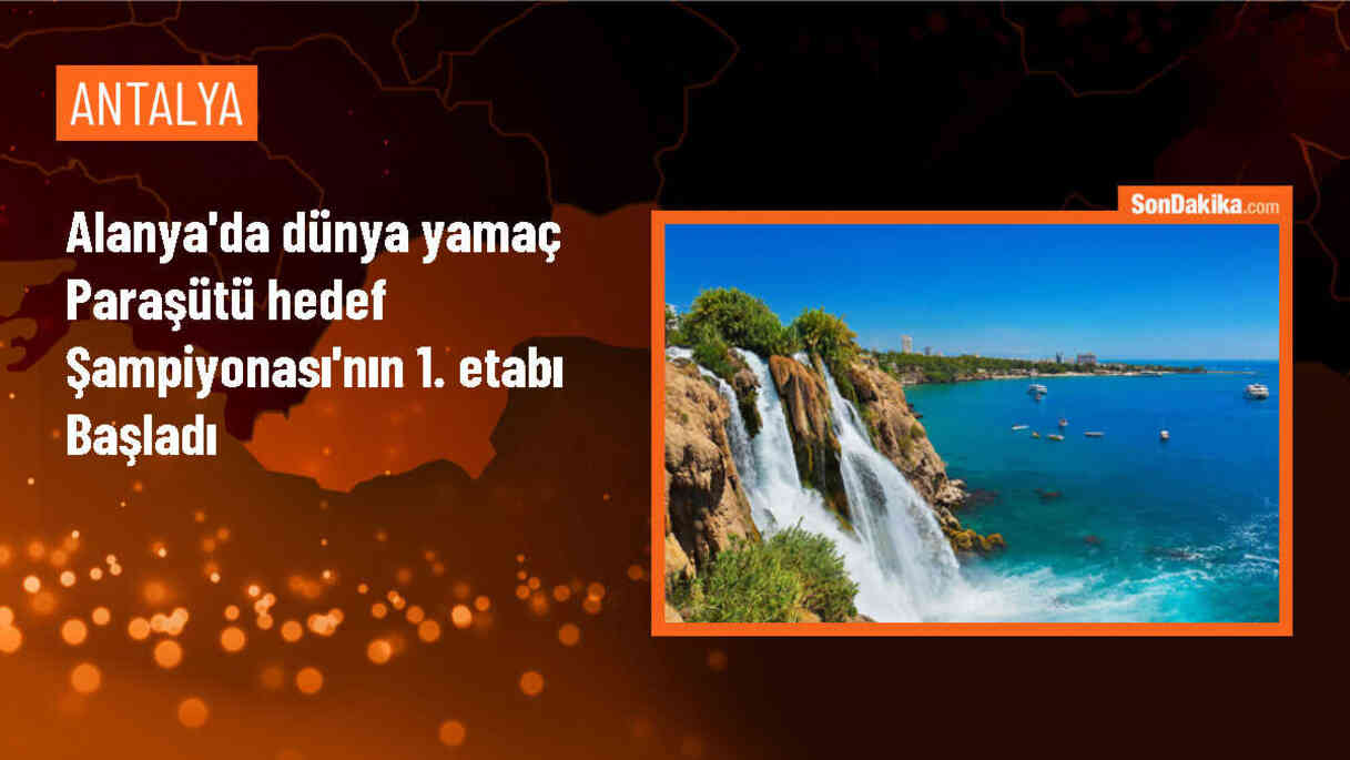 Alanya\'da Dünya Yamaç Paraşütü Hedef Şampiyonası Başladı