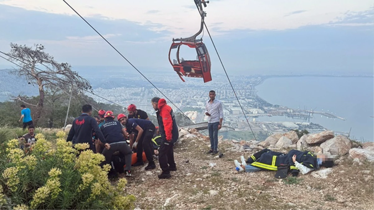 Antalya\'da teleferikte ailesiyle mahsur kalan makine teknisyeni: Kazadan 10 dakika önce arayıp uyarmıştım