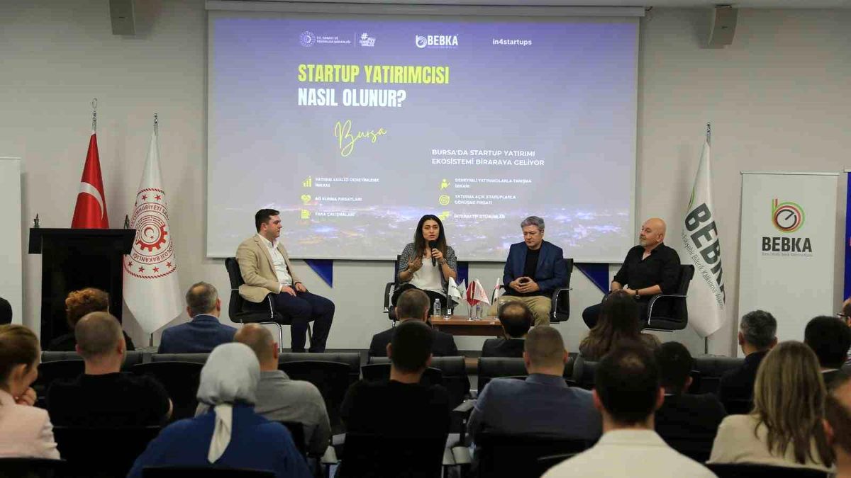 BEBKA\'nın ev sahipliğinde \'Startup Yatırımcısı Nasıl Olunur?\' programı Bursa\'da gerçekleştirildi