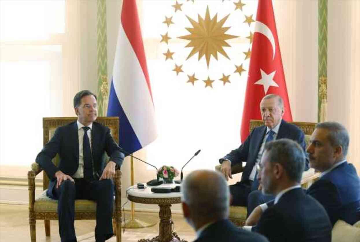 Cumhurbaşkanı Erdoğan ve Rutte'den ortak basın toplantısı: Türkiye'nin AB üyeliği konusunda Hollanda'nın desteğini bekliyoruz