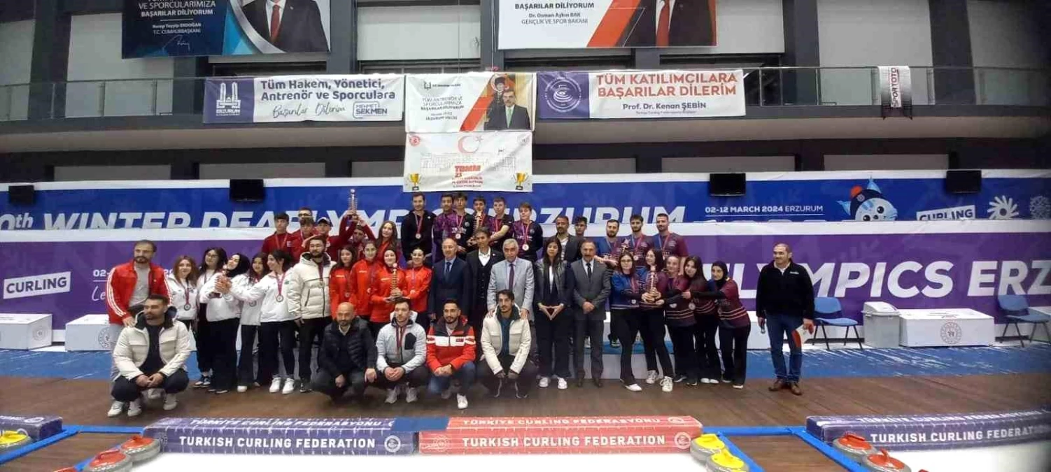 Erzurum\'da Türkiye Curling 2. Lig Müsabakaları Sonuçlandı