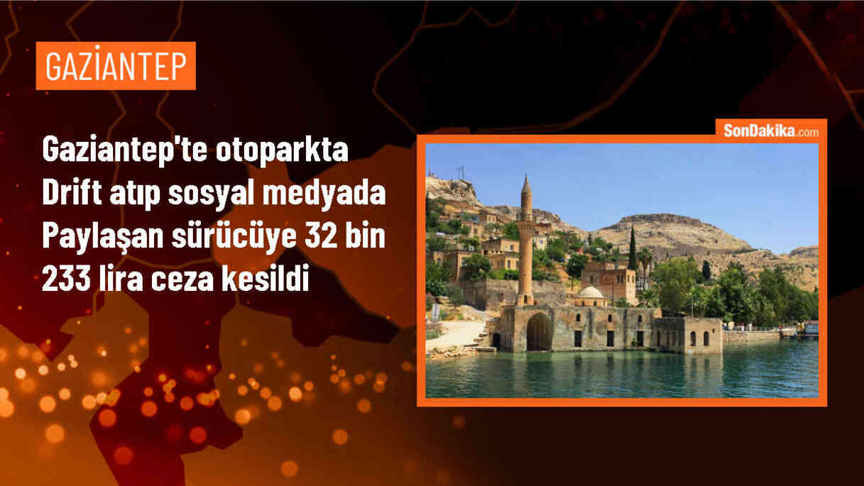 Gaziantep\'te Drift Yapan Sürücünün Ehliyetine El Konuldu