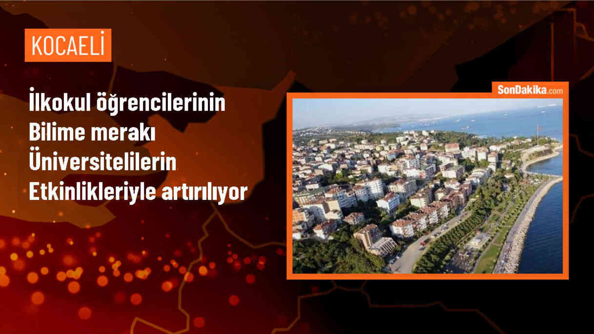 Kocaeli\'de Üniversiteli Gençler İlkokullarda Bilim Etkinlikleri Düzenliyor