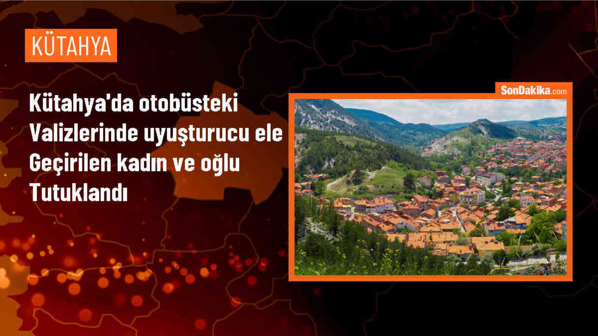 Kütahya\'da Anne-Oğul Sentetik Uyuşturucuyla Yakalandı