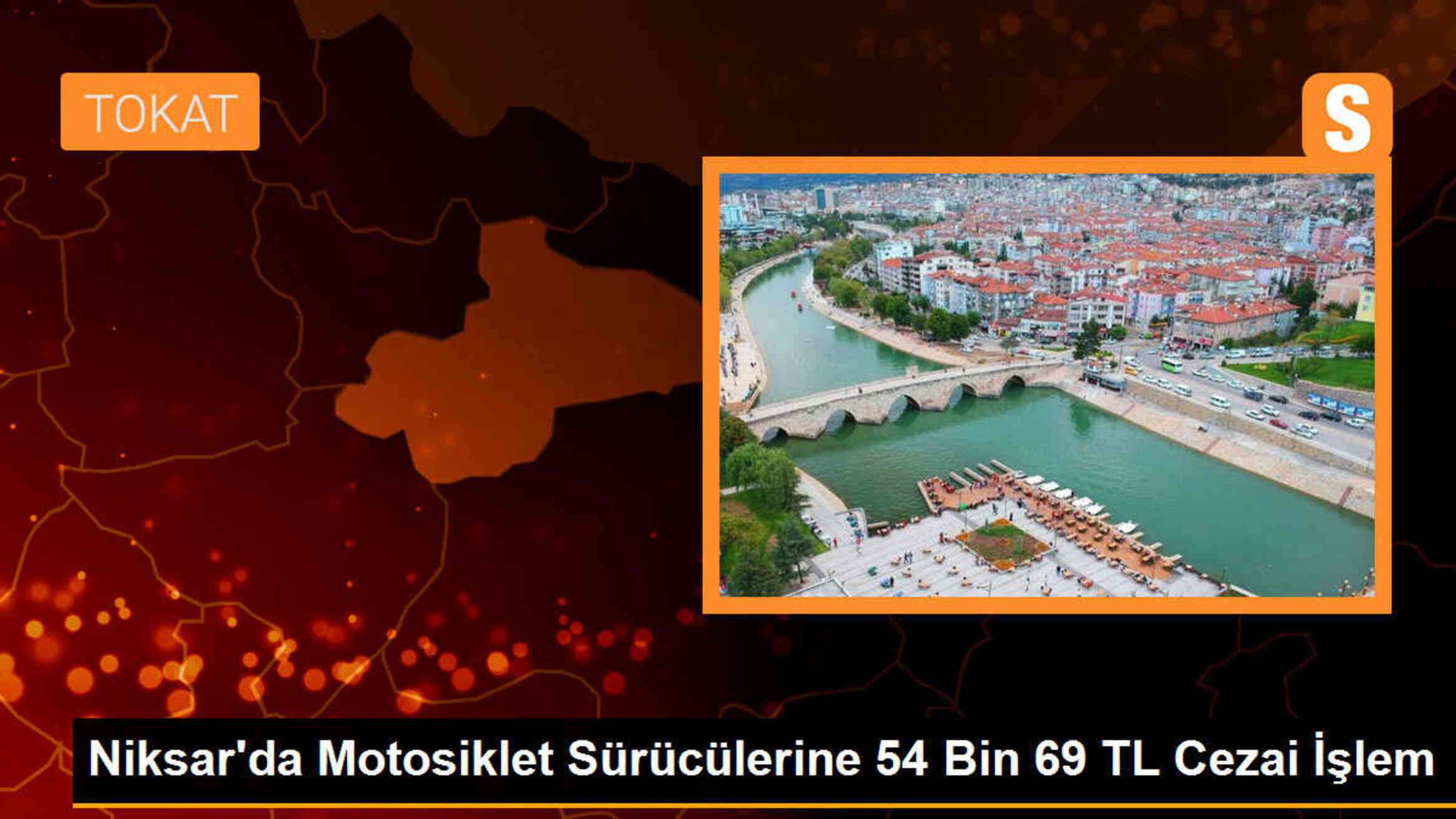 Niksar\'da Motosiklet Sürücülerine 54 Bin 69 TL Cezai İşlem Uygulandı