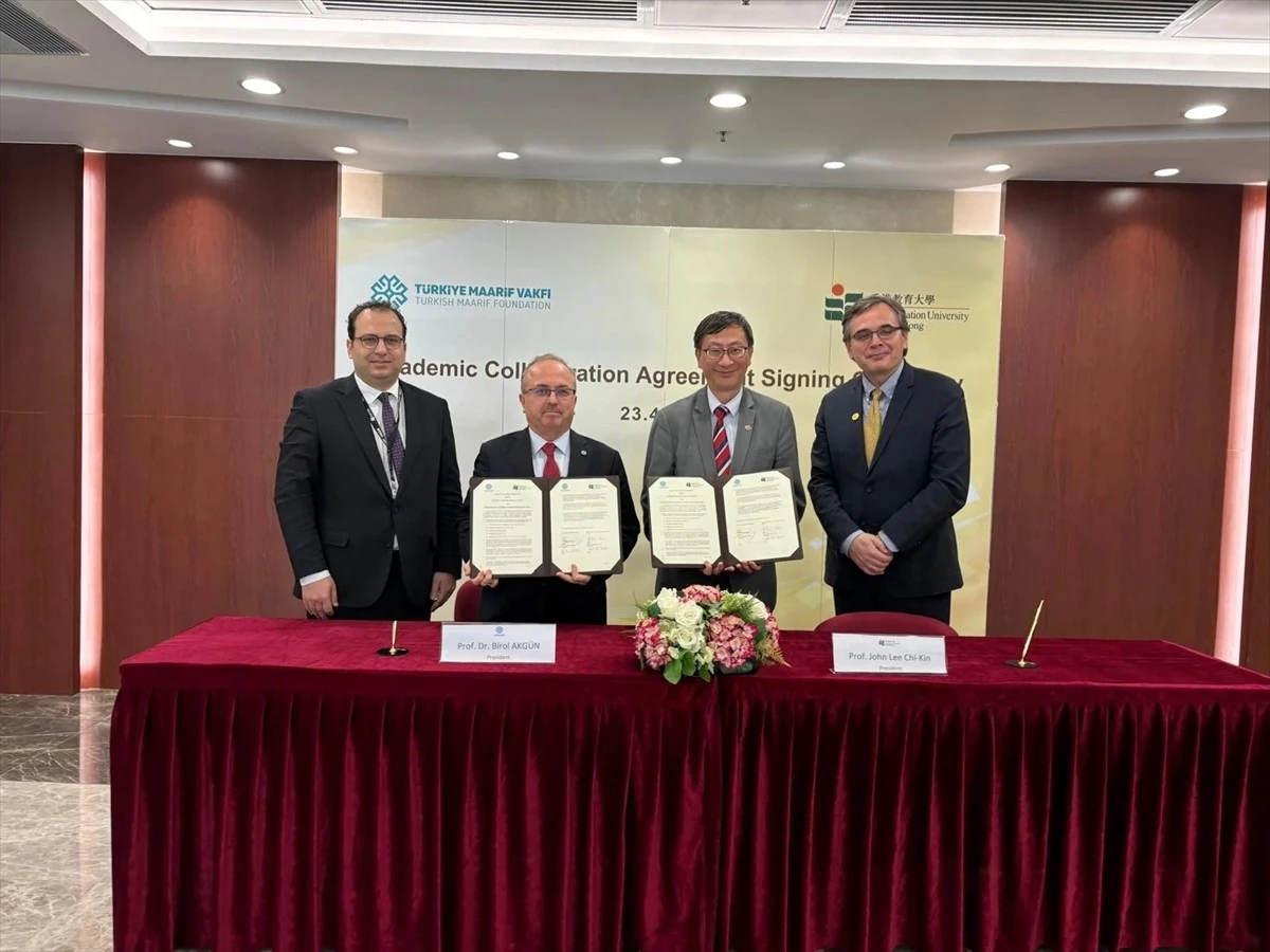 TMV, Hong Kong ve Endonezya\'da eğitim ve kültür alanlarında anlaşmalar imzaladı