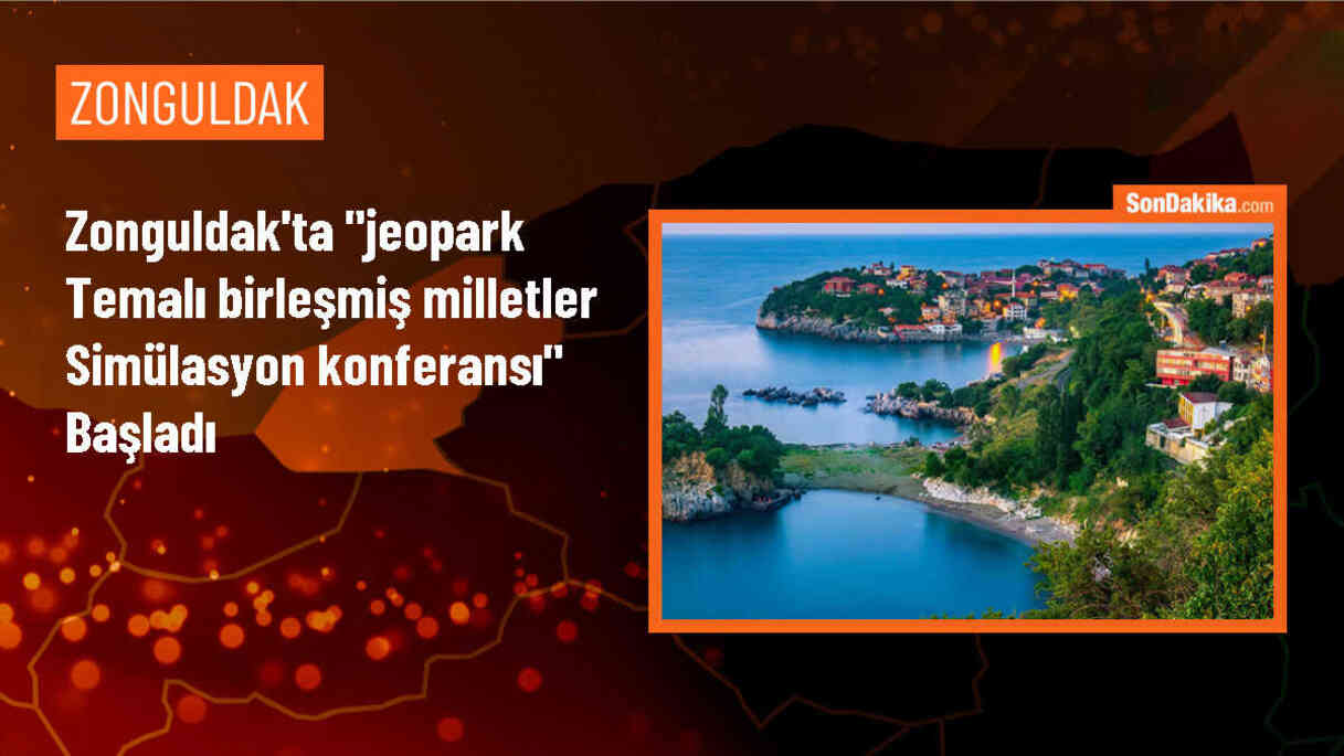 Zonguldak\'ta öğrenciler jeopark temalı konferansta jeosit alanlarını inceledi