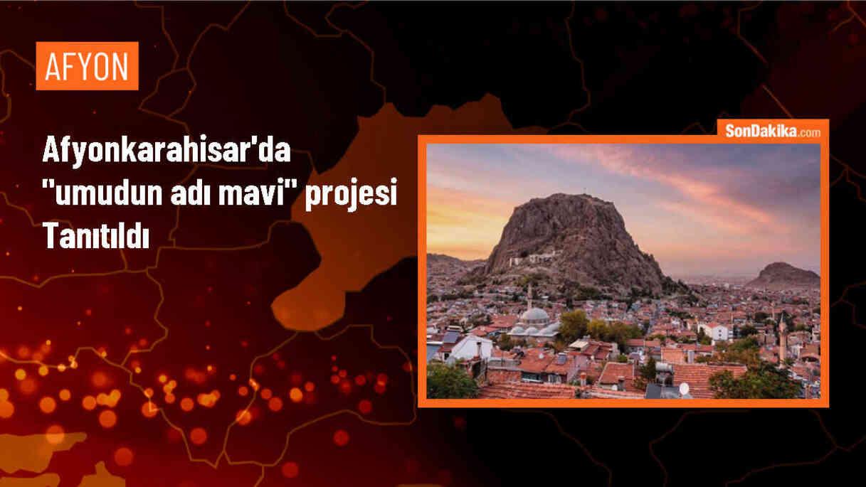 Afyonkarahisar\'da Otistik Çocuklar Yardımlaşma ve Dayanışma Derneği\'nin \'Umudun Adı Mavi\' projesi tanıtıldı