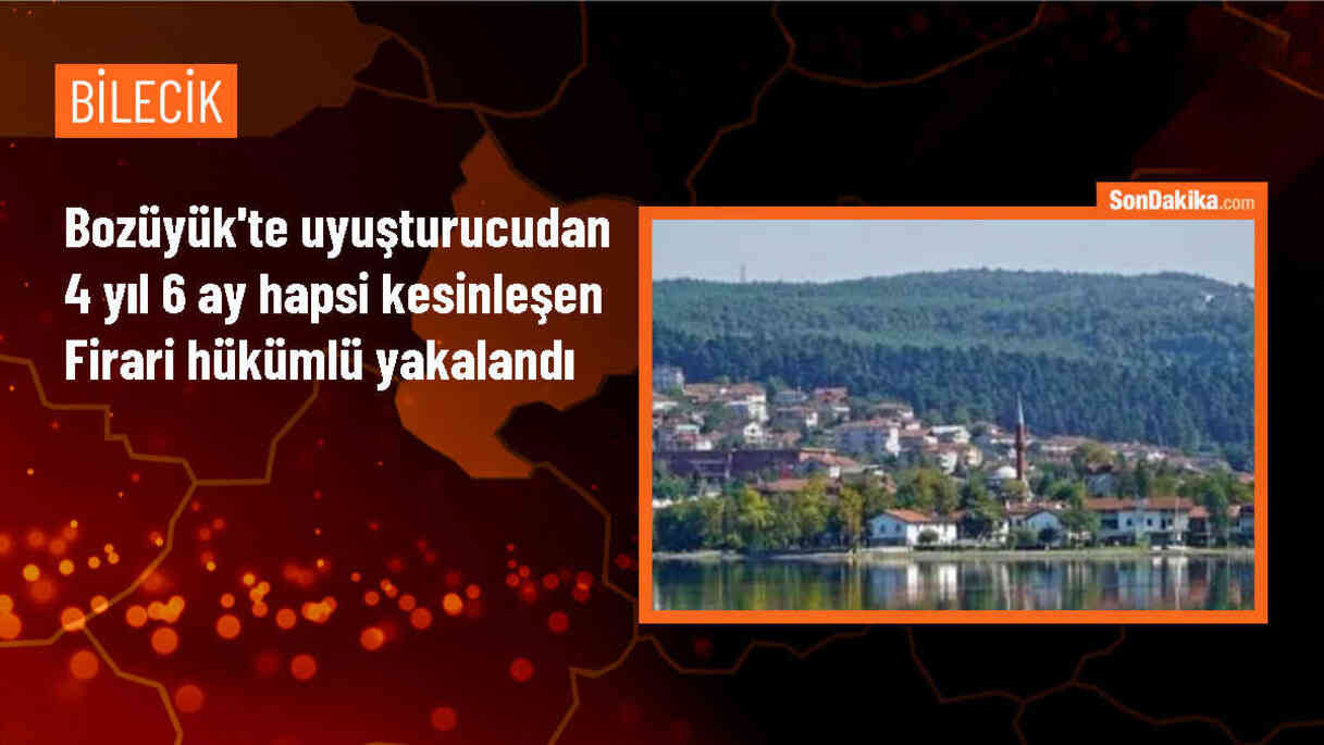 Bozüyük\'te yakalanan firari hükümlü cezaevine teslim edildi