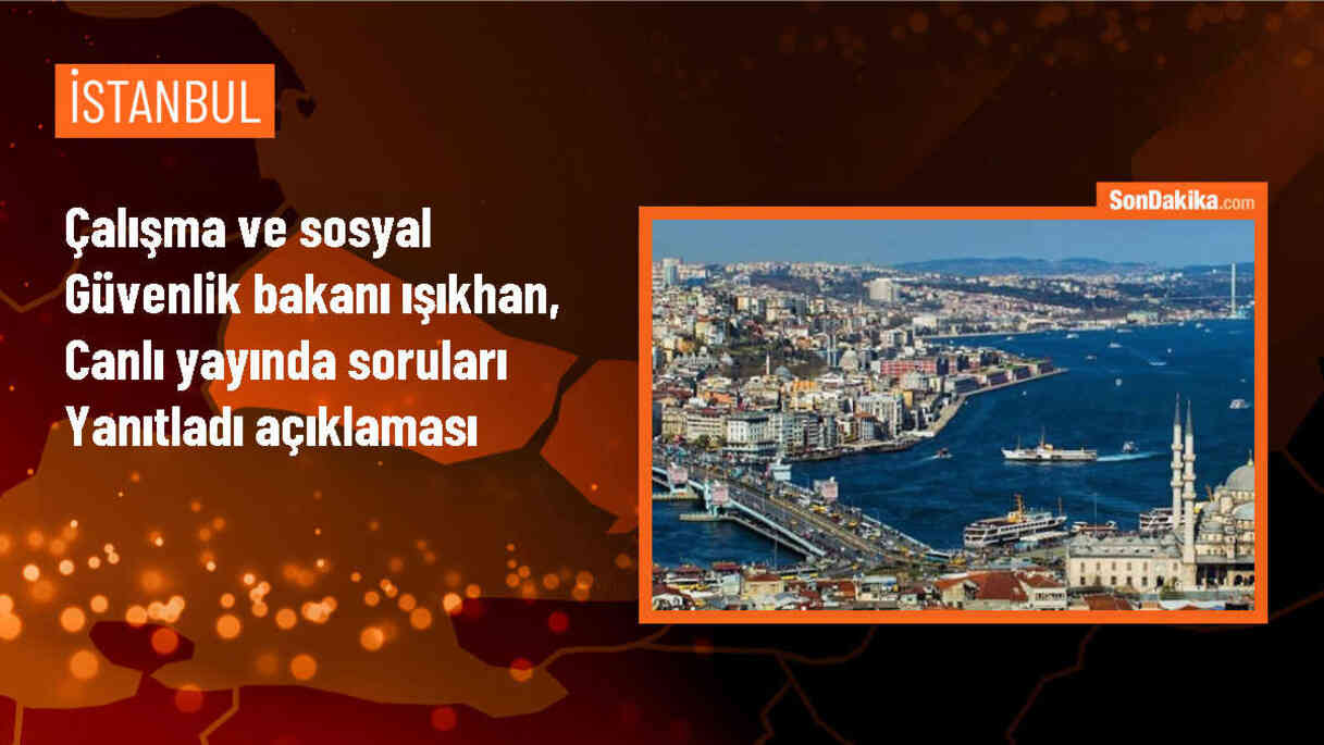 Çalışma ve Sosyal Güvenlik Bakanı Vedat Işıkhan, 1 Mayıs\'ta dayanışma içinde olacaklarını söyledi