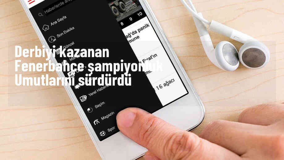 Fenerbahçe, Beşiktaş\'ı 2-1 yenerek şampiyonluk umutlarını sürdürdü