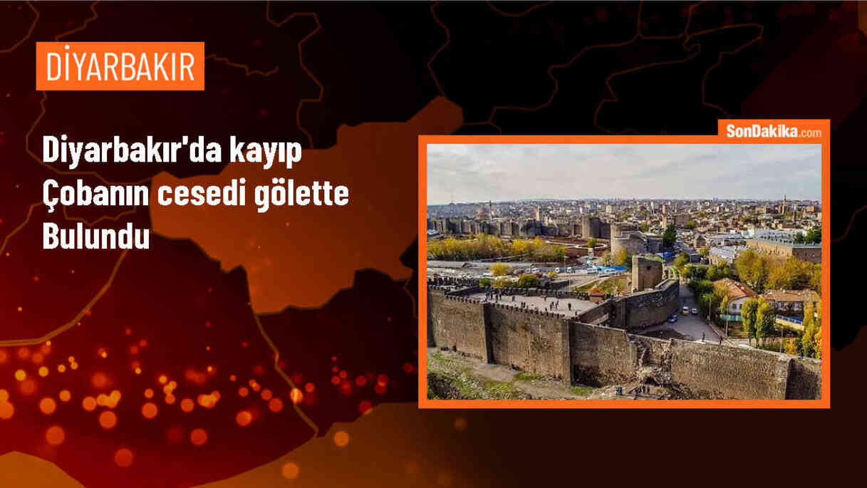 Diyarbakır\'ın Çermik ilçesinde kaybolan çobanın cesedi gölette bulundu