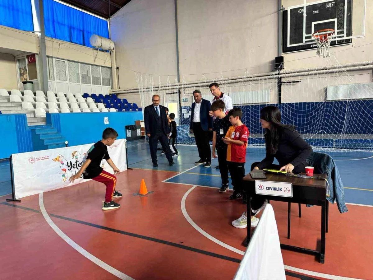 Türkiye Sportif Yetenek Taraması ve Spora Yönlendirme Projesi Gediz\'de başladı
