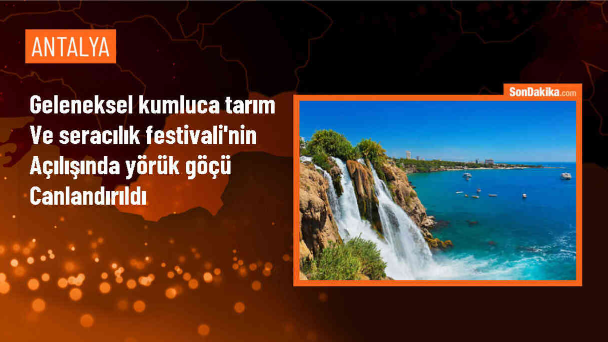 Antalya Kumluca\'da Geleneksel Tarım ve Seracılık Festivali Başladı