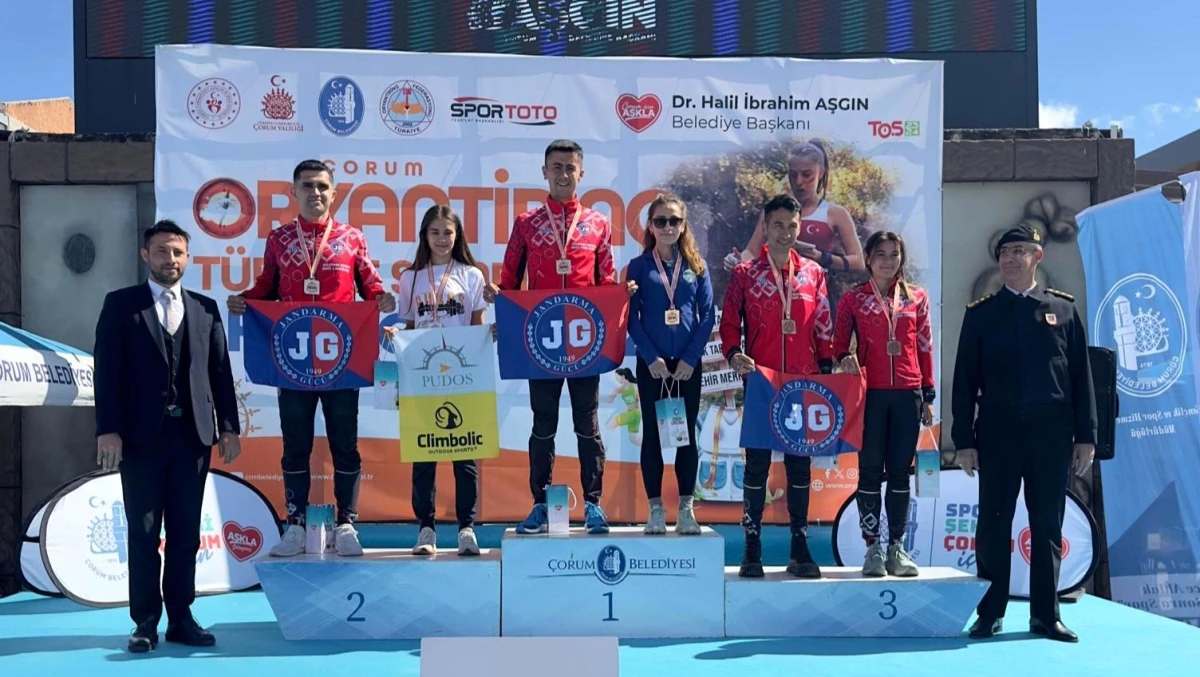 İnönü Belediyesi Sporcuları Türkiye Oryantiring Şampiyonası\'nda Başarılı