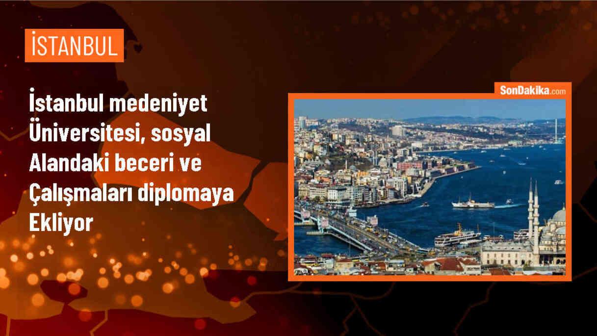 İstanbul Medeniyet Üniversitesi öğrencilere sosyal diploma veriyor