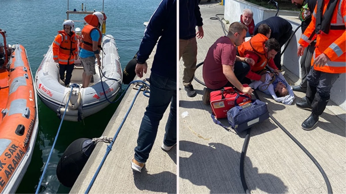 Kadıköy\'de deniz taksi ile kano çarpıştı, bir kadının ayağı koptu