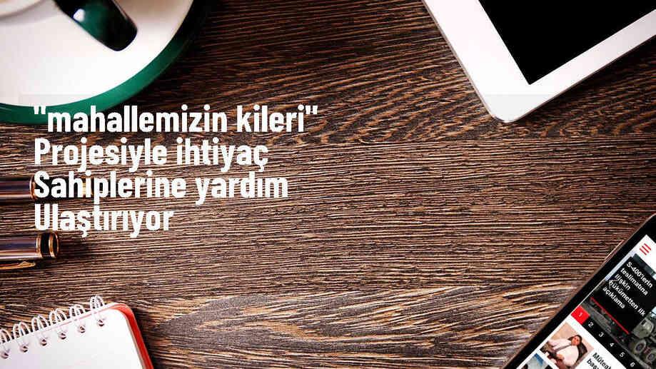 Çekmeköy Sultançiftliği Mahallesi Muhtarı Engin Çelik, ihtiyaç sahiplerine destek oluyor