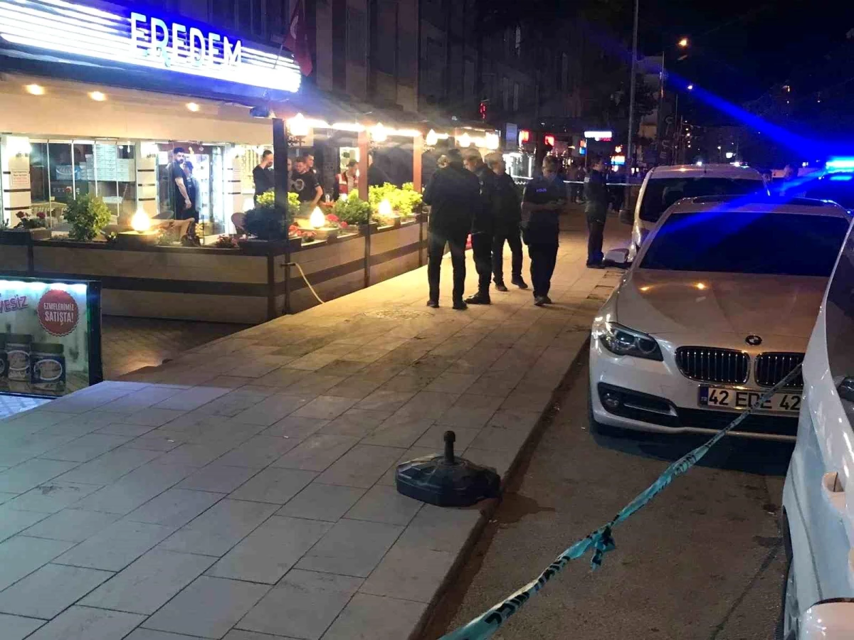 Konya\'nın Ereğli ilçesinde pastanede silahlı saldırı: 1 ölü, 1 yaralı