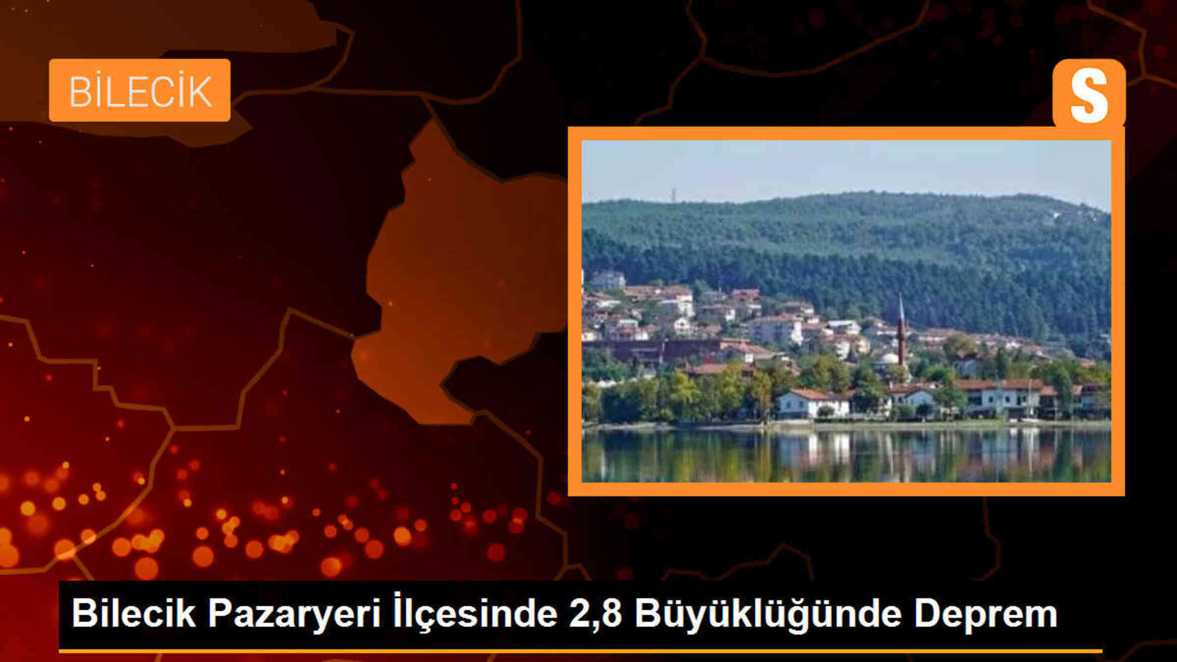 Bilecik Pazaryeri ilçesinde 2,8 büyüklüğünde deprem meydana geldi