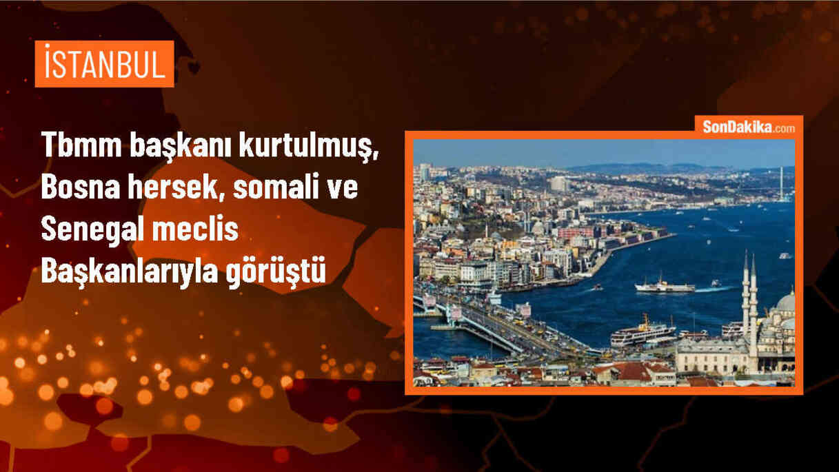 TBMM Başkanı Numan Kurtulmuş, Bosna Hersek, Somali ve Senegal meclis başkanlarıyla bir araya geldi