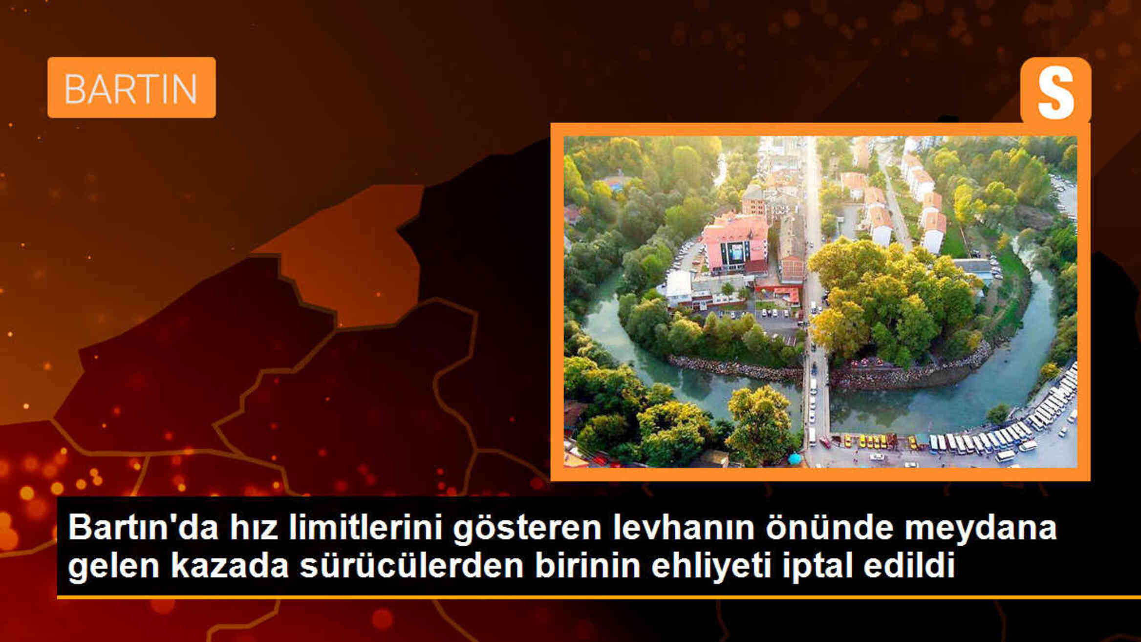 Bartın\'da hız limitlerini gösteren levhanın önünde meydana gelen kazada 5 kişi yaralandı