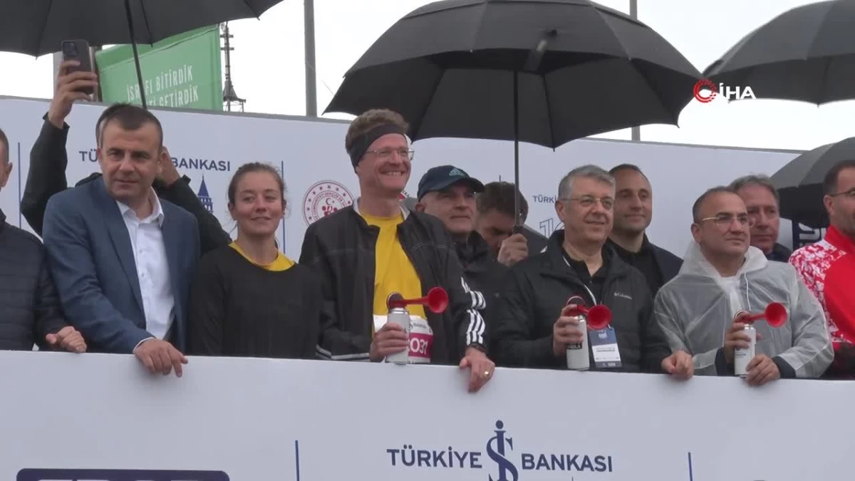 AB Büyükelçisi İstanbul Yarı Maratonu\'na katıldı