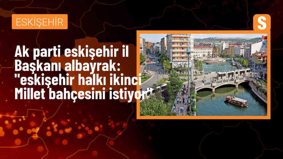 AK Parti Eskişehir İl Başkanı Gürhan Albayrak, Recep Tayyip Erdoğan Millet Bahçesi\'nde vatandaşların taleplerini dinledi