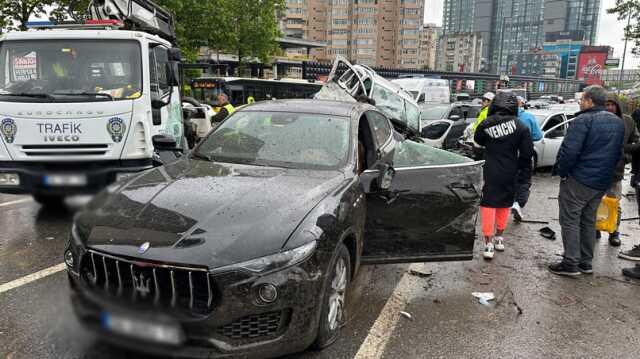 Beşiktaş Büyükdere Caddesi'nde zincirleme kaza! 8 kişi yaralandı, çok sayıda ekip bölgede