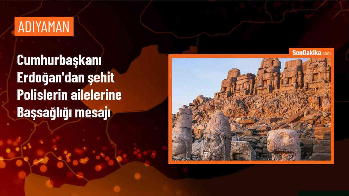 Cumhurbaşkanı Erdoğan, Adıyaman\'da şehit olan polis memurlarının ailelerine başsağlığı mesajı gönderdi