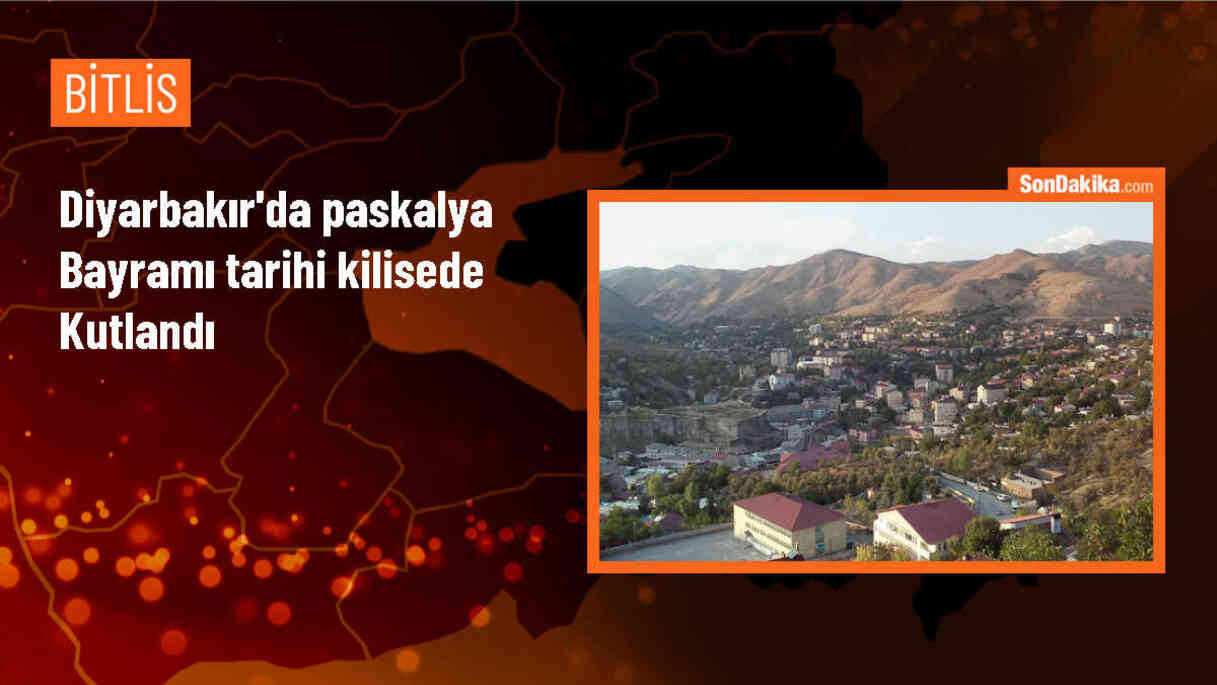 Diyarbakır\'da Paskalya Bayramı Surp Giragos Ermeni Kilisesi\'nde kutlandı