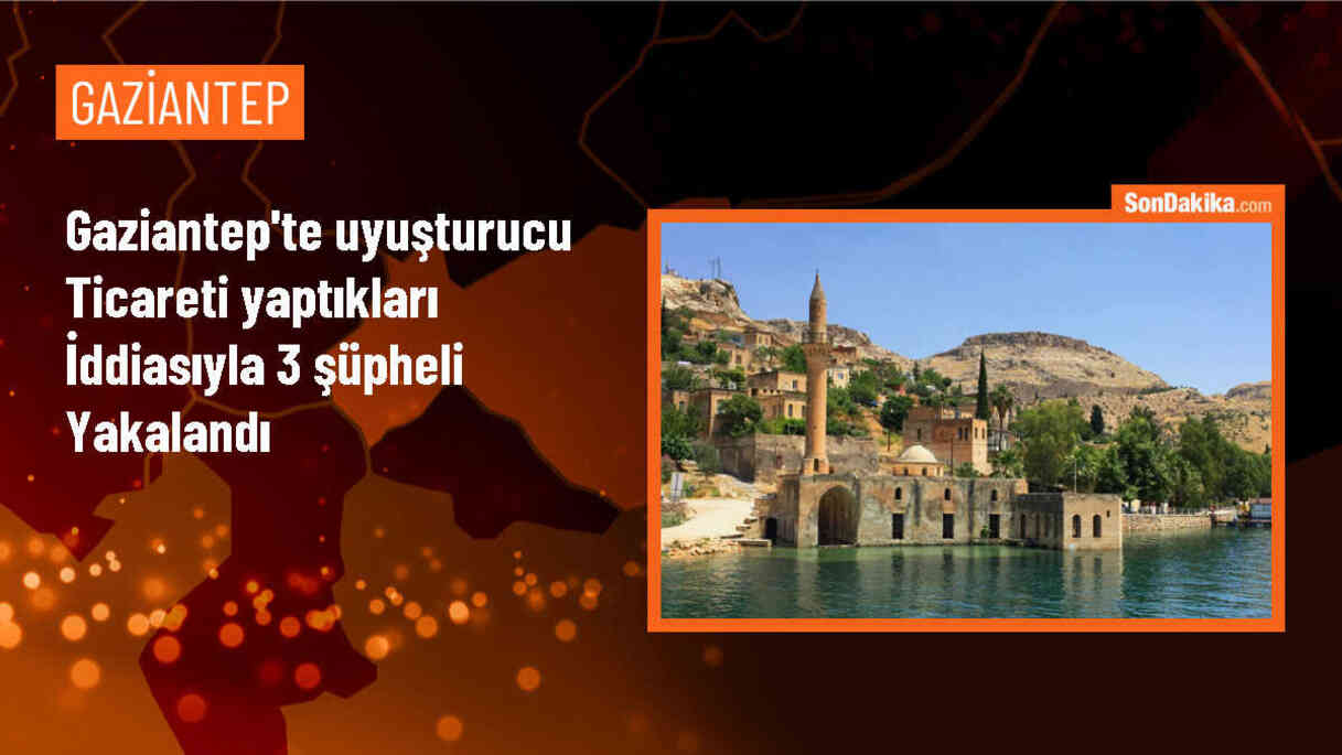 Gaziantep\'te uyuşturucu operasyonunda 3 zanlı gözaltına alındı
