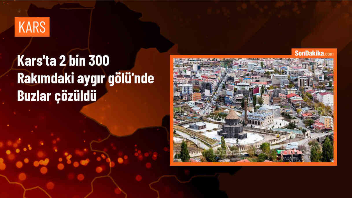 Kars\'ın Aygır Gölü\'nde Buzlar Çözüldü