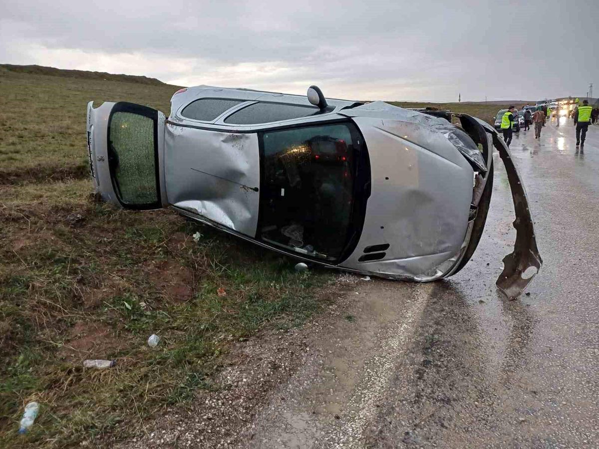 Çorum\'un Alaca ilçesinde trafik kazası: 5 kişi yaralandı