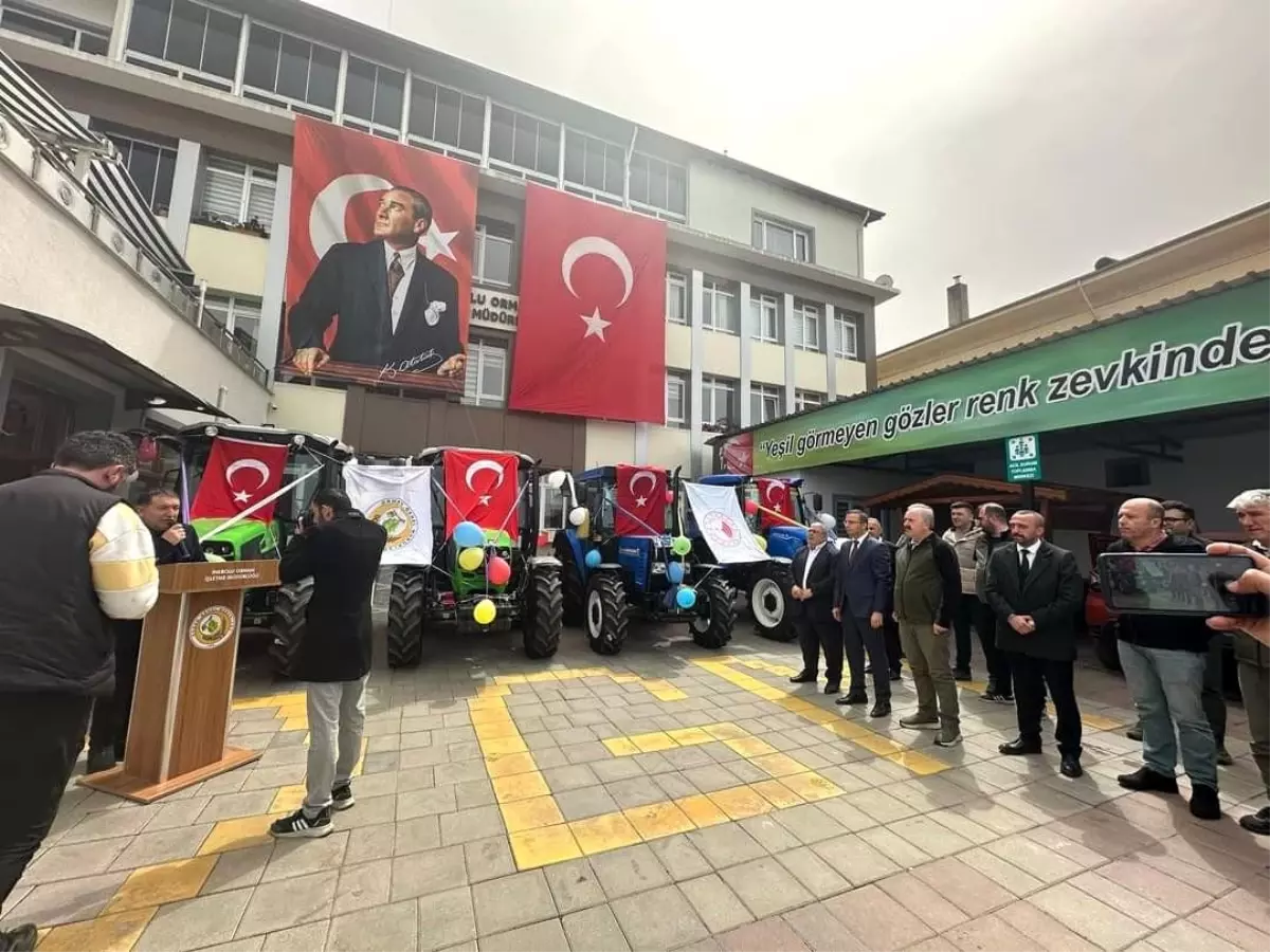 İnebolu\'da ORKÖY Kredileriyle Traktör ve Ekipman Dağıtımı Yapıldı