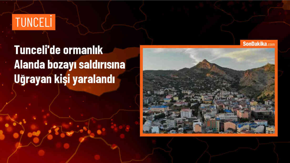 Tunceli\'de Bozayı Saldırısında Yaralanan Kişi Hastaneye Kaldırıldı