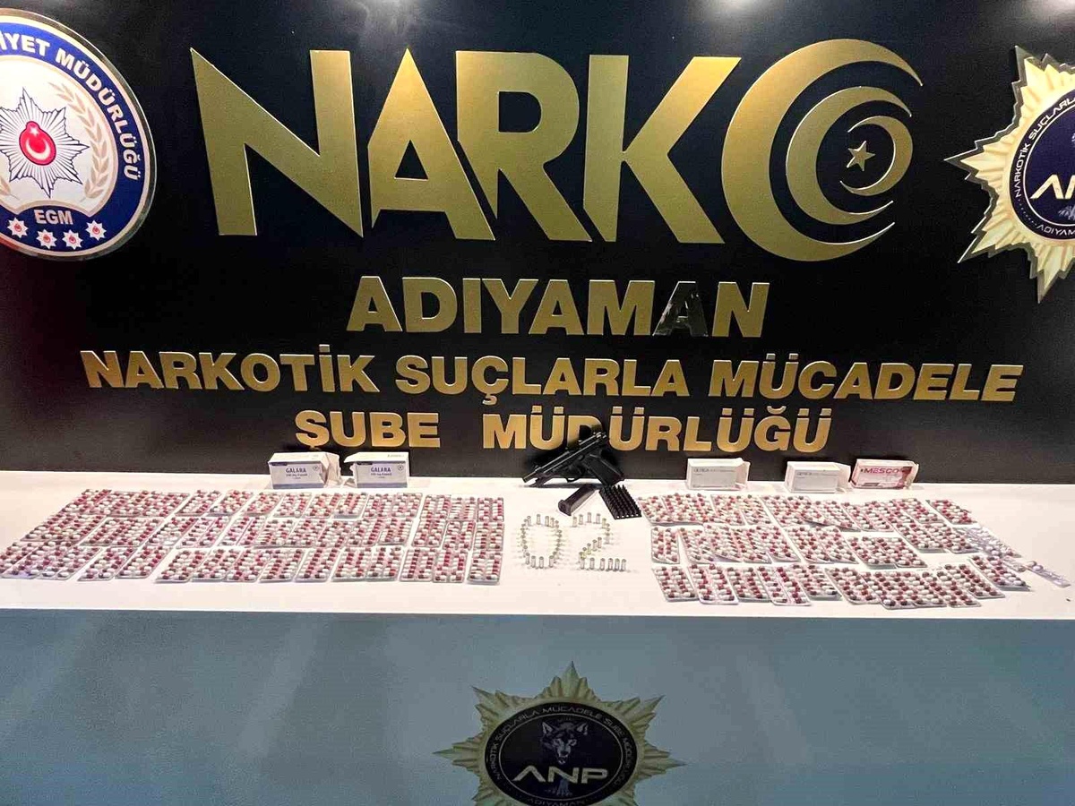 Adıyaman\'da uyuşturucu maddeyle yakalanan şahıs tutuklandı