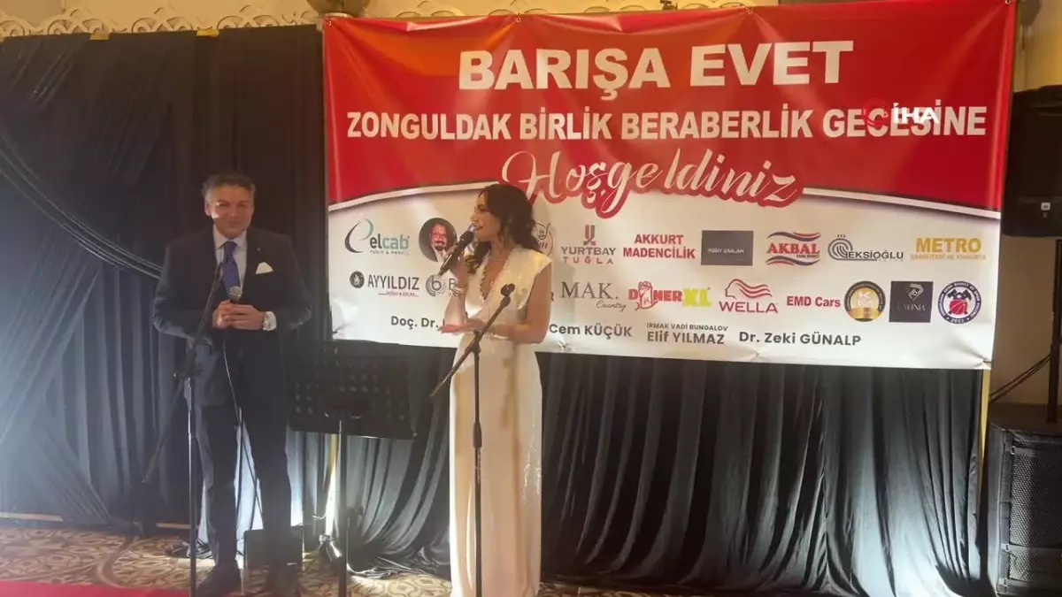 Zonguldaklı iş adamları \'Best of Zonguldak Birlik Beraberlik Gecesi\'nde bir araya geldi