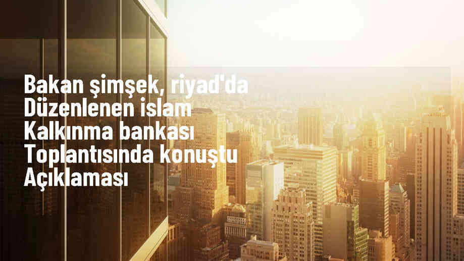 Hazine ve Maliye Bakanı Mehmet Şimşek: Türkiye\'nin kamu borç stoku gelişmekte olan piyasaların yarısından az