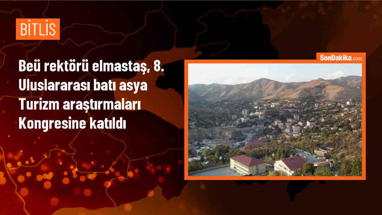 Bitlis Eren Üniversitesi Rektörü, Şırnak Üniversitesi\'nde düzenlenen turizm kongresine katıldı