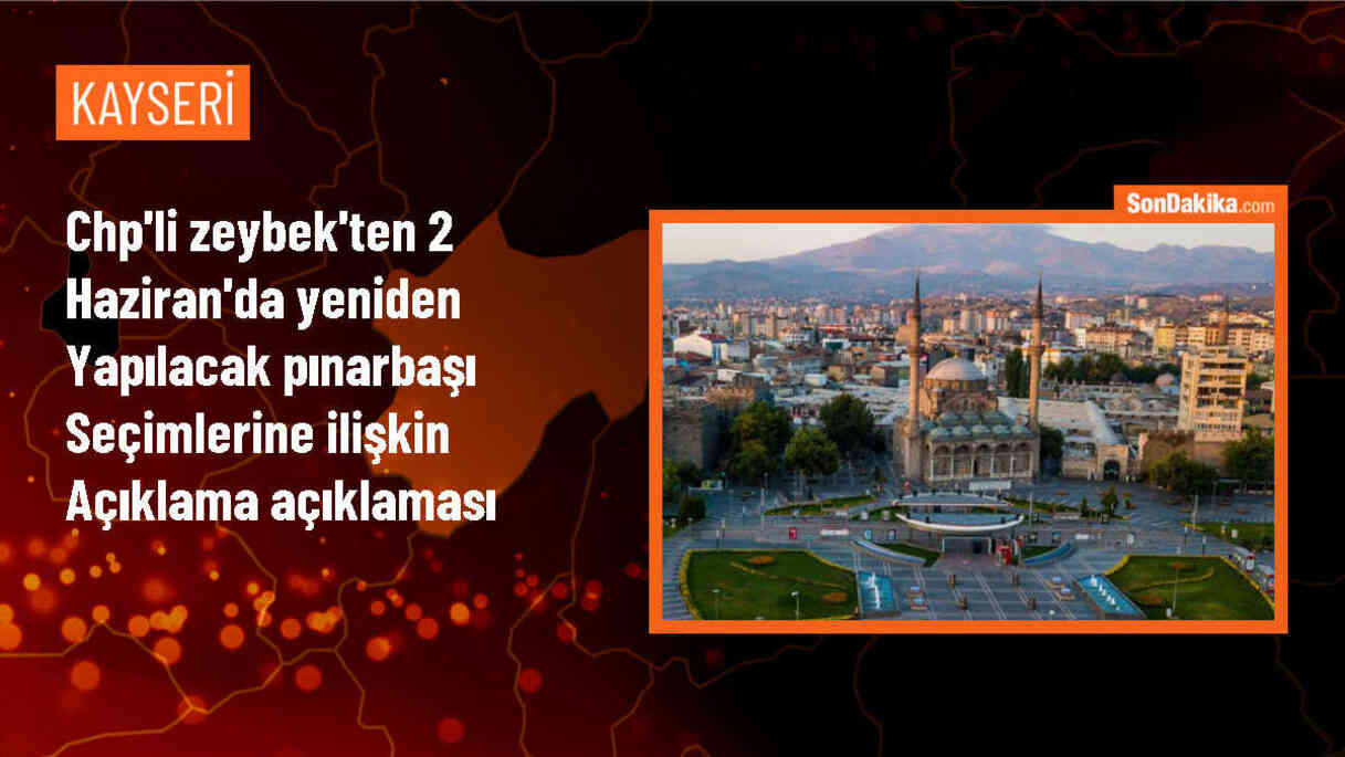 CHP, Pınarbaşı\'nda hak ettikleri sonucu alacaklarına inanıyor