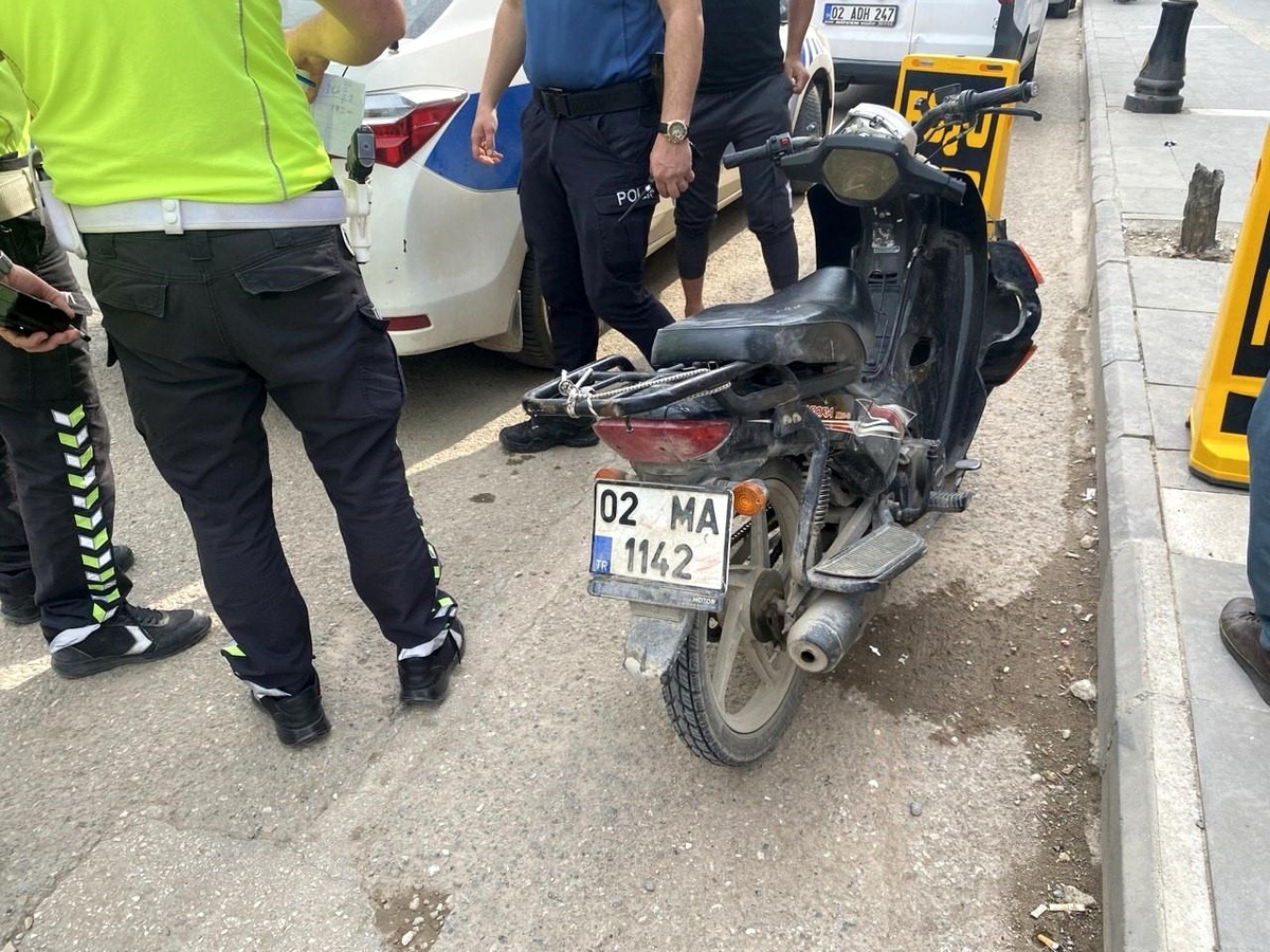 Adıyaman\'da Motosiklet Kazası: 1 Yaralı
