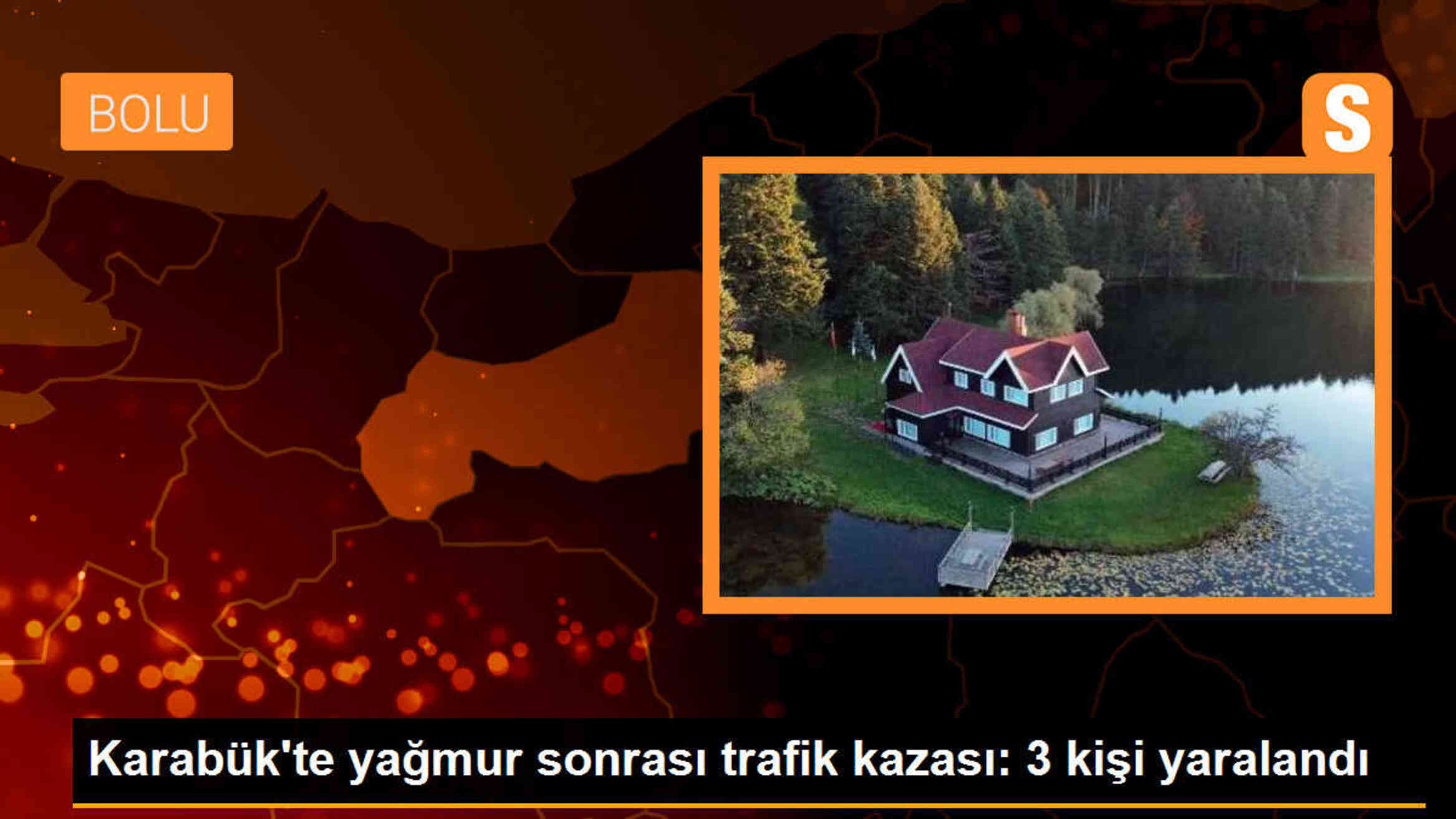 Karabük\'te Yağmur Sonrası Trafik Kazası: 3 Yaralı