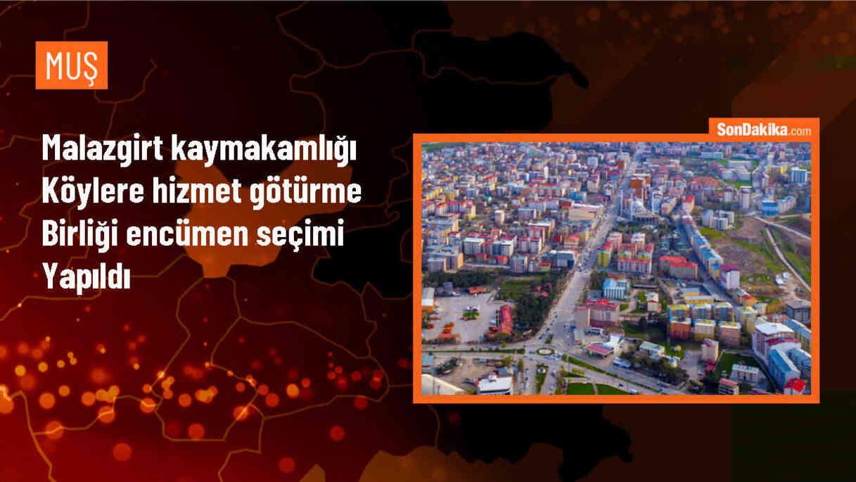 Malazgirt\'te Köylere Hizmet Götürme Birliği Encümen Seçimi Yapıldı