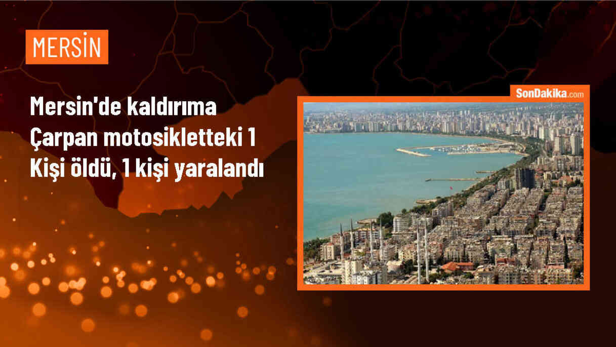 Tarsus\'ta motosiklet kazası: 1 ölü, 1 yaralı
