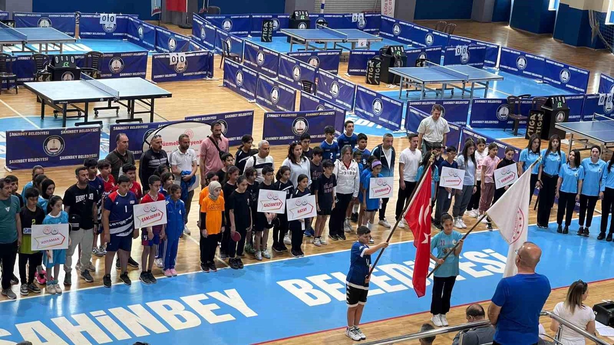 Şahinbey Belediyesi Okul Sporları Küçükler Masa Tenisi Grup Birinciliği