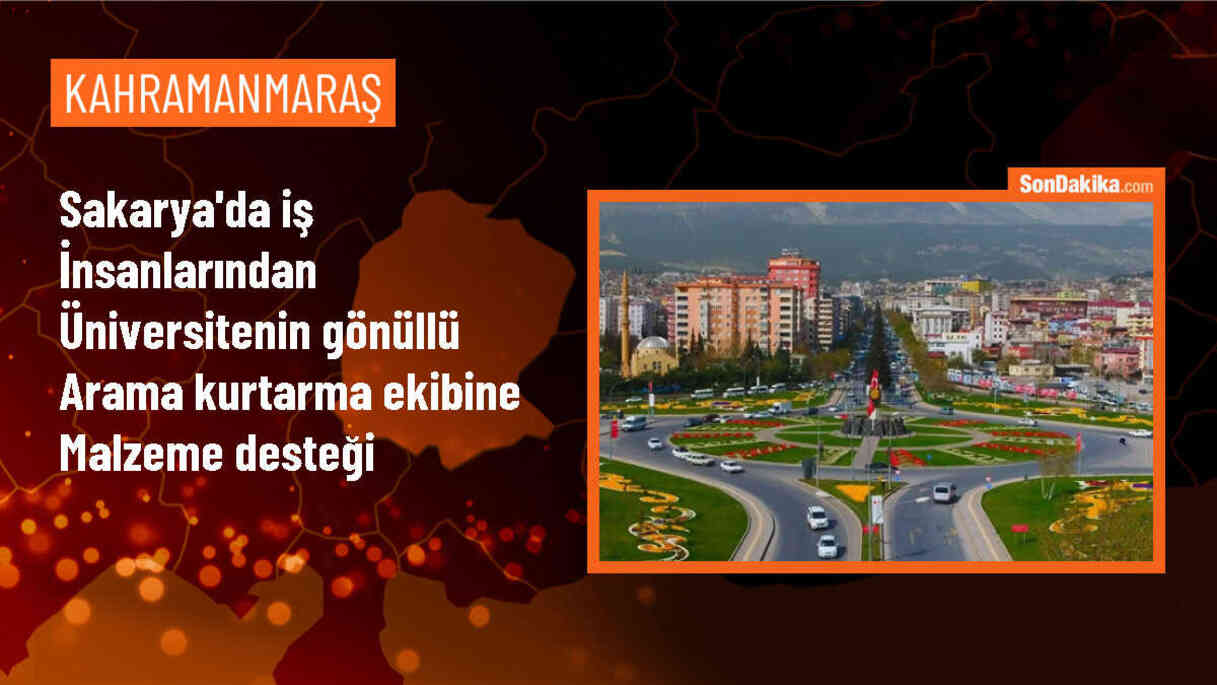 SAÜDAK\'a Malzeme Desteği