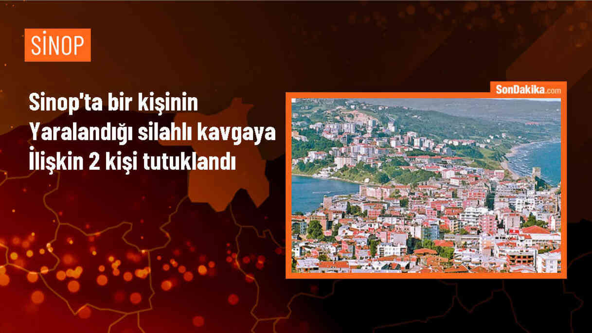 Sinop\'ta çıkan kavgada bir kişi yaralandı, 2 şüpheli tutuklandı