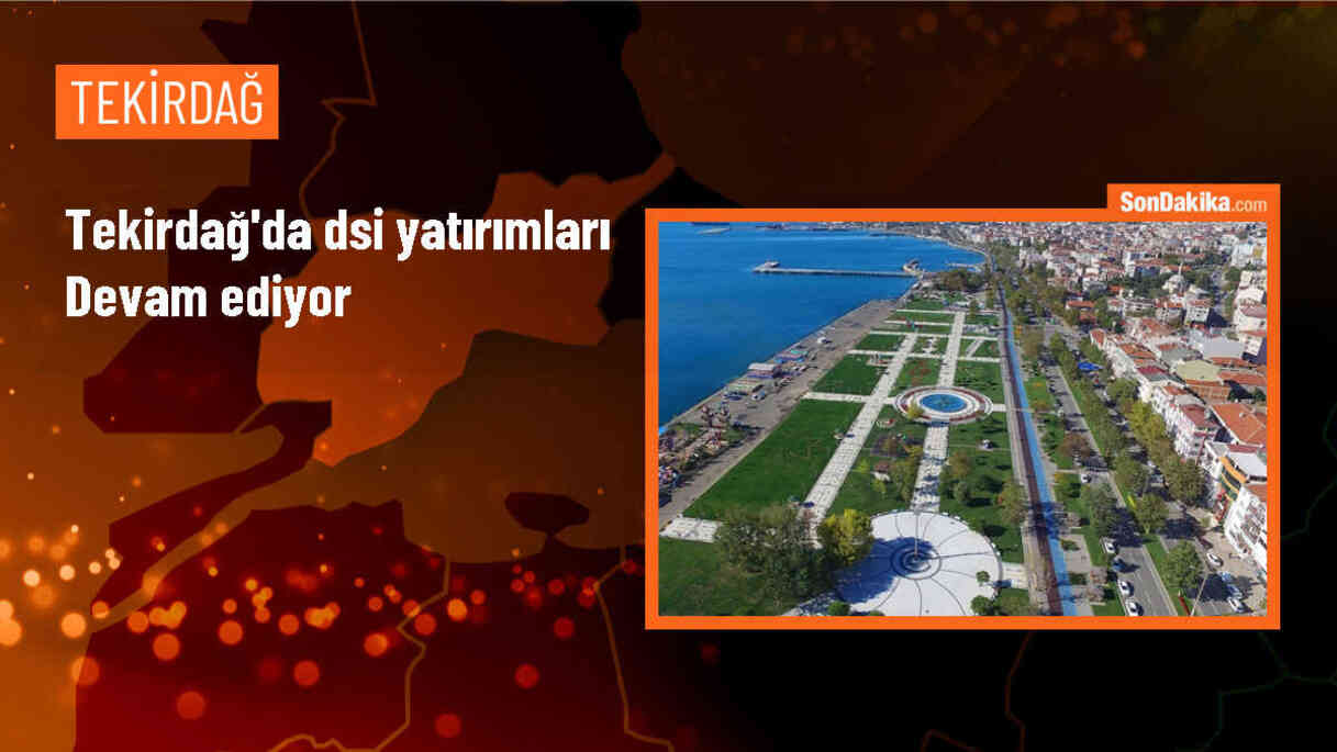 Tekirdağ\'da 2 Barajın Yapım Çalışmaları Devam Ediyor
