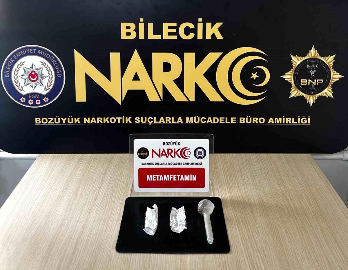 Bozüyük\'te Uyuşturucu Operasyonunda Yakalanan Şüphelinin Arandığı Hapis Cezası Tespit Edildi